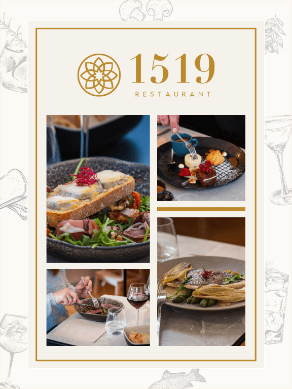 Restaurant Le 1519 de l’Hôtel La Clef des Châteaux proche de Chambord