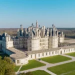 Château de Chambord vue aérienne pour l'offre meilleur tarif garanti